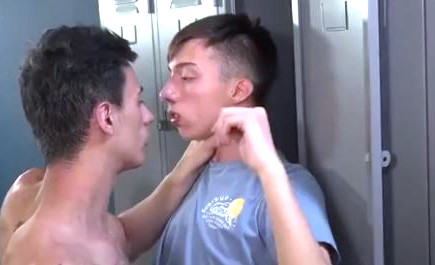 Young thief in Gym